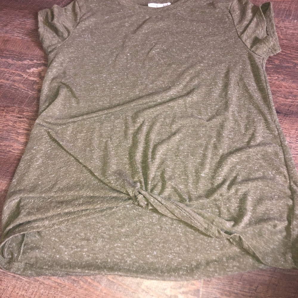 Dark green shirt